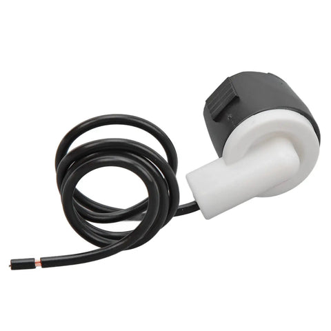 Metal Brake Proportioning Valve Wire Connector And Adapter For Cars 1970s To 1994 with black wiring and white tip.