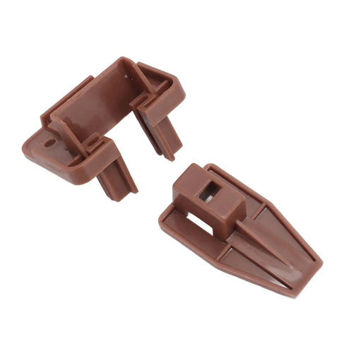 Drawer Track Guide and Glides Set for Smooth Installations Durable Plastic Includes Screws 10 Sets for DIY Furniture Easy Fit No Hassle Performance