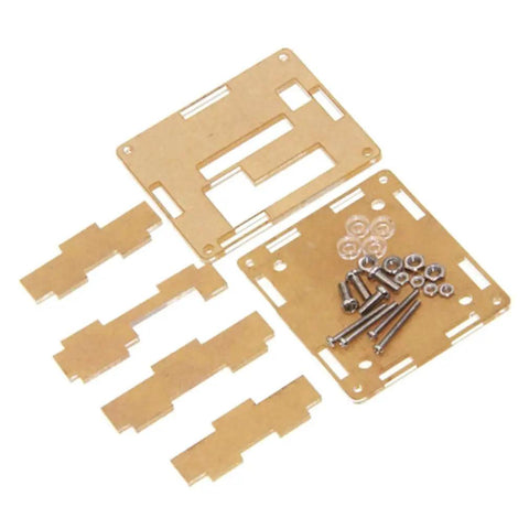 Two Pack W1209 Digital Temperature Controller With Case 12V DC Thermostat Module components including case parts and screws