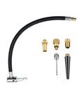 Heavy Duty Rubber And Copper Air Pump Extension Hose Fits Car Bike Tire Valve With Quick Connect Release Guarantees High Pressure Performance Without Deforming So You Can Fix Flat Tires Fast Using Pro Parts Reliable For Every Trip You Take Out.