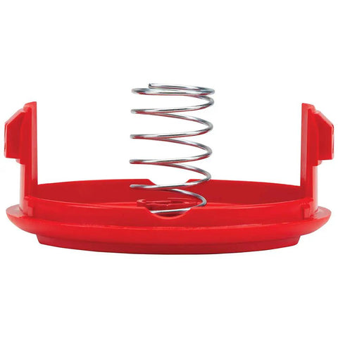 Red replacement string trimmer spool cap with spring for Weed Wacker Trimmers Fits CMCST900 CMCST910 CMESTA900 CMESTE920 CMCST98020 series.