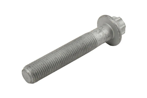 GM Genuine Parts Crankshaft Balancer Bolt 09129242 OE Replacement Bolt for Chevrolet Buick GMC Cadillac, steel construction, side angle