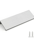 Grab These 10 Pack 3 Inch Finger Pulls For A Major Home Upgrade Featuring Smooth Brushed Nickel Finish And Rust Resistant Aluminum Build That Keeps Your Cabinets Slick.