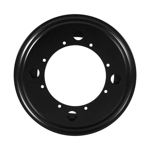 Heavy Duty Rotating Swivel Turntable Plate With 360 Degree Smooth Bearing Pro Grade Lazy Susan for Dining Tables, zinc plated black finish