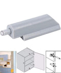 10 Pack Cabinet Door Soft Close Dampers And Drawer Hinge Buffers Made From Premium Abs Plastic, gray unit designed to minimize slamming noise.