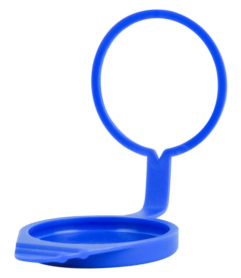 Blue cap for Ford Focus Washer Fluid Reservoir Cap Replacement For 2012 Through 2018 Ford Focus And 2018 Through 2020 Transit Connect Direct Fit Easy