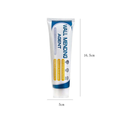 Tube of Drywall Repair Kit With 130G Universal Paste Cream For DIY Home Fixes Easy Wall Mending And Quick Patch Spackle in white