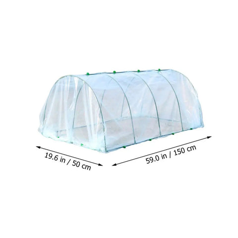 Flower Greenhouse Plant Cover Bracket Set Plastic Greenhouse For Outdoor Veggies And Flowers Great For Gardens Terraces And Backyards Portable Plant Shelter With Easy Setup And Insulated Climate Control