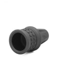Close-up of Rugged Aluminum Bolt Knob For Bergara And CZ 457 Threaded M6X1 With Black Anodized Hard Coat Finish, Mil Spec Grade T6 Aluminum