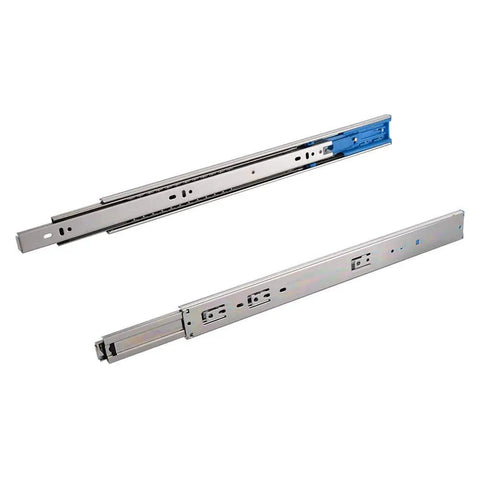 Ten Pairs 20 Inch Soft Close Drawer Slides With Three Section Full Extension And 110 Lb Capacity Ball Bearing Heavy Duty Cabinet Slow Close Side Mount Hardware Screws Included
