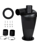 Turbocharged Cyclone Dust Collector With Dual Filtration System, 50mm And 2 Inch Canister, DIY Woodworking Dust Separator kit