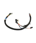 Mopar battery switch cable, black corrugated wiring harness with yellow and red leads