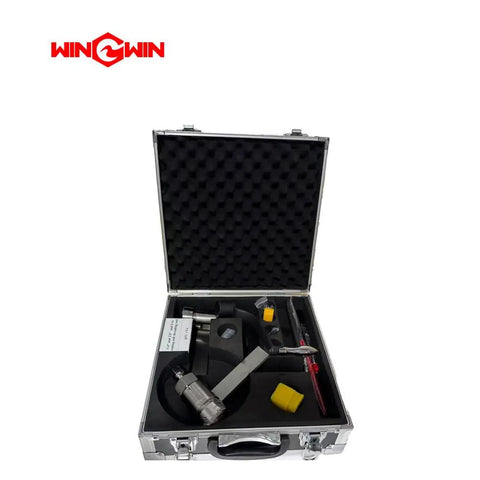 Heavy Duty High Pressure Tube Screw Coning And Threading Tool For One Quarter Three Eighths Nine Sixteenths Inch Tubing Pro Grade HP Pipe Processing For Waterjet Cutting Machines Long Lasting Waterjet Spare Parts Ready in a silver case with accessories