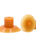 7 Piece Industrial Manipulator Vacuum Sucker Set For Bag Opening, SGP15 pneumatic gripper, durable orange rubber design.