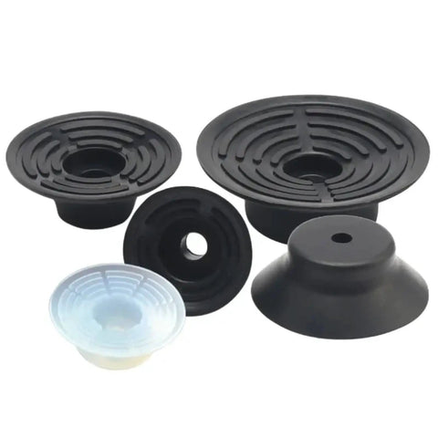 Heavy Duty Anti Slip Industrial Pneumatic Manipulator Vacuum Suction Cups VP 20K, 30K, 40K And 50K Series set of rubber grippers.