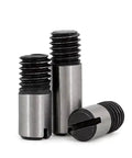 Heavy Duty Industrial Grade M4 To M20 Slotted Headless Set Screws And External Thread Dowel Pins For Precision Alignment, M6x14, Pack Of 5
