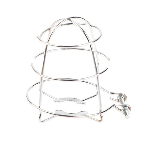 Tough As Nails Stainless Steel Fire Sprinkler Head Guard Protective Cage for 1/2 and 3/4 inch pipe, tool-free install.