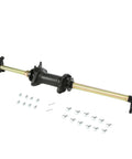 810mm 32 Inch Rear Axle Kit For Go Karts ATVs UTVs Quads Buggy Golf Carts And 4 Wheelers Compatible With GY6 110cc 125cc 150cc 200cc 250cc Engines Diy Rebuild Axle Shaft Assembly With 4 Bolt Wheel Hubs