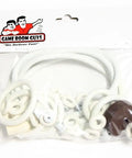 Gottlieb Royal Guard Pinball White Rubber Ring Kit Replacement Set for Home Game Rooms Includes Flipper Rubbers Ball Shooter Tip