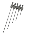 Needle Contact Point Sets For Dial Indicator And Depth Gauge, 4-48 UNF Thread Shank, 1mm Diameter Stem, 10mm To 50mm Lengths
