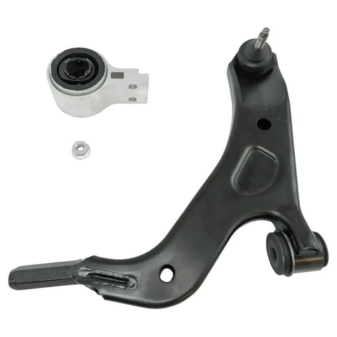 Heavy Duty Front Suspension Kit For Ford Taurus 2008 2009 Control arm and bushing detailed view on white background.