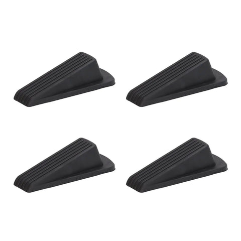 Heavy Duty Door Stop Set 4 Pack Non Slip TPR Grips Windproof And Stackable Door Stoppers For Heavy Doors