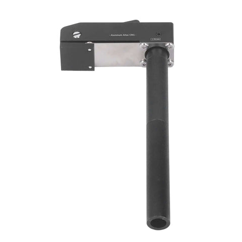 Fast Acting Fixed Clamp For Woodworking Adjustable Benchtop Hold Down Clamp 19mm Aluminum And Stainless Steel Construction One Hand Clamp Secure Grip And Quick Setup, close-up view