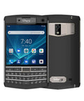 Tough As Nails Rugged QWERTY Smartphone Powered By Rock Solid Android 10 Platform, showing front and back with physical keyboard.