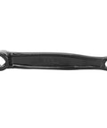 Beefy High Carbon Steel Mountain Bike Crankset arm, durable and high strength, part of 24-34-42T setup with chain guard.