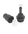 Three Sets Hose Connector Kit For Garden Water Hose And Expandable Hose Includes Male And Female Fittings With Individual On Off Valve