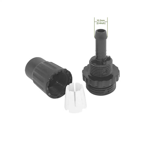 Three Sets Hose Connector Kit For Garden Water Hose And Expandable Hose Includes Male And Female Fittings With Individual On Off Valve