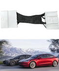 Direct Fit Car Charging Port Module Wiring Harness Plug And Play Tesla Model 3 Model Y genuine connector with white plug