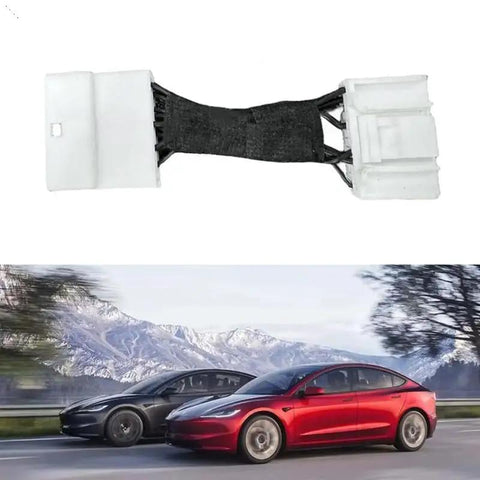 Direct Fit Car Charging Port Module Wiring Harness Plug And Play Tesla Model 3 Model Y genuine connector with white plug