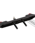 Metal RC Rear Bumper For 1 To 10 Scale Crawler Axial SCX10 III AXI03007 Black, showing heavy-duty aluminum construction