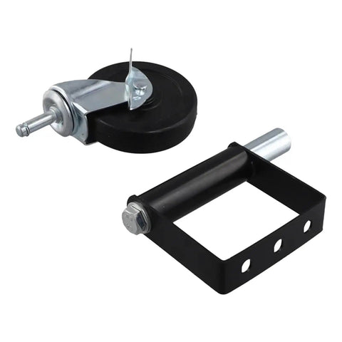Built Tough As Nails Heavy Duty Gate Caster Wheel With Four Inch Spring Loaded Swivel Roller crafted for wooden fences and fittings.