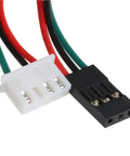 3-pin connectors of 6 Pcs 3D Printer Endstop Mechanical Limit Switch Kit for RAMPS 1.4 with 27 Inch Cable, plug and play compatible