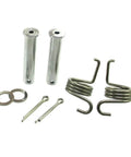 Footpegs Washers Springs Cotter Pins Kit For YZ Series Dirt Bikes YZ426F YZ65 YZ85 YZ125 YZ250F YZ450F YZ250 YZ250FX YZ450FX WR250F WR450F 1 Set, metal hardware