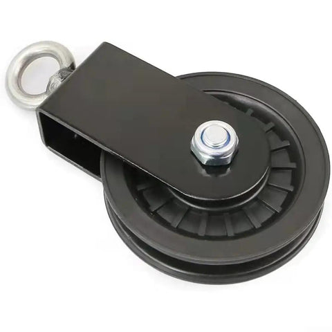 88mm Cable Pulley Wheel For Home Gym System Hard Nylon Lifting Wheel With Smooth Bearing Design Durable Fitness Gear Pulley Block