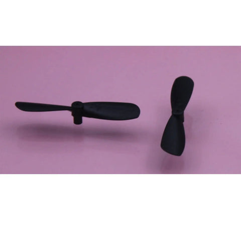 Quadcopter Propeller Replacement Set For Small And Medium Drones, Includes 35Mm 37Mm 42Mm And 46Mm Blades, 0.8Mm Shaft, Black Finish