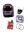 Cylinder Piston Needle Roller Bearing Gasket Rebuild Kit 1E40F-5B 1E40F-5E 40F-5 40-5 2 Stroke Engine Models To Restore Power Make It Run Smooth For Mini Atv And Quads By Upgrading This Kit Now To Skip Repair Bills While Riding Hard, 49.8mm