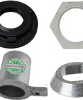 Direct Swap Bearing Kit With Tub Seal Ring Nut For Ge Hotpoint Top Load Washers includes black seal, silver nut, and mounting components.