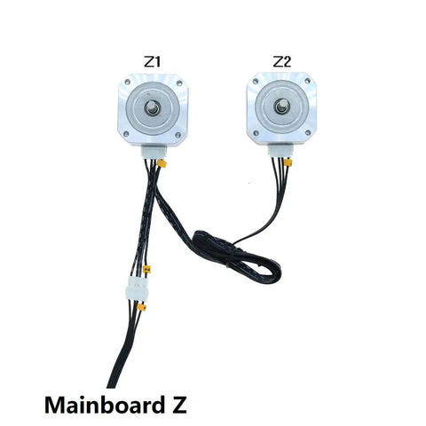 Pro Grade Dual Z Axis Upgrade Kit With Lead Screw And Metal Power Supply Holder for Ender 3 Pro, showing Z1 and Z2 motor components