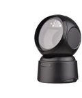 Ultra Fast Hands Free 1D 2D QR Barcode Scanner USB Desktop Reader for supermarkets and retail shops, side view
