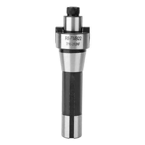 Top Shelf R8 Shank Face Mill Arbor With Fmb22 Mount And 7 16 20 Unf Threads For Crushing Heavy Milling Tasks And Sweating Out Chips On Any Metal You Throw At Them