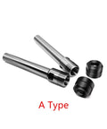 High Performance ER Collet Extension Rod For Lathe And CNC Milling Machinists, Ultra Precision Ground Straight Shank and A Type.