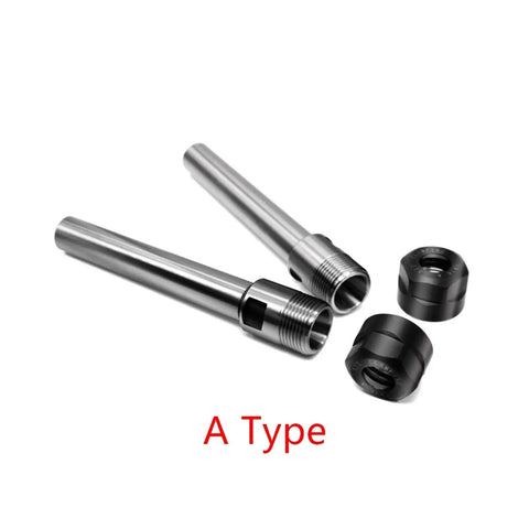 High Performance ER Collet Extension Rod For Lathe And CNC Milling Machinists, Ultra Precision Ground Straight Shank and A Type.