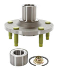 Front Wheel Bearing Hub Assembly Repair Kit Left or Right Replacement for Ford Escape 2001 to 2012, Mercury Mariner 2005 to 2011, and Mazda Tribute 2001 to 2011, One Piece Exact Fit Durable Wheel Hub Repair for Your Ride showing hub, bearing, and components.