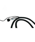 Dual Drive Wiring Harness For Four Wheel Electric Vehicles With Beast Grade Bend Resistant Cables Precision Fit Terminals And No Sweat Plug Up For Solid Hookups, showing flexible black cables and connectors.