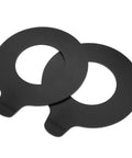 Two Pack Rubber Washer Kit For Excavator Bucket Pins And Linkage Shim Heavy Duty Vibration Pads For Construction Machinery Durable Rubber Build Shock Absorption Quick Installation Noise Reduction black rubber washers