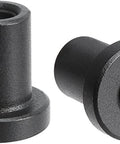 Five Pack Black Barn Door Rollers With 34mm Spacers For Flat Track Sliding Barn Doors Durable Wall Mount Hardware Set